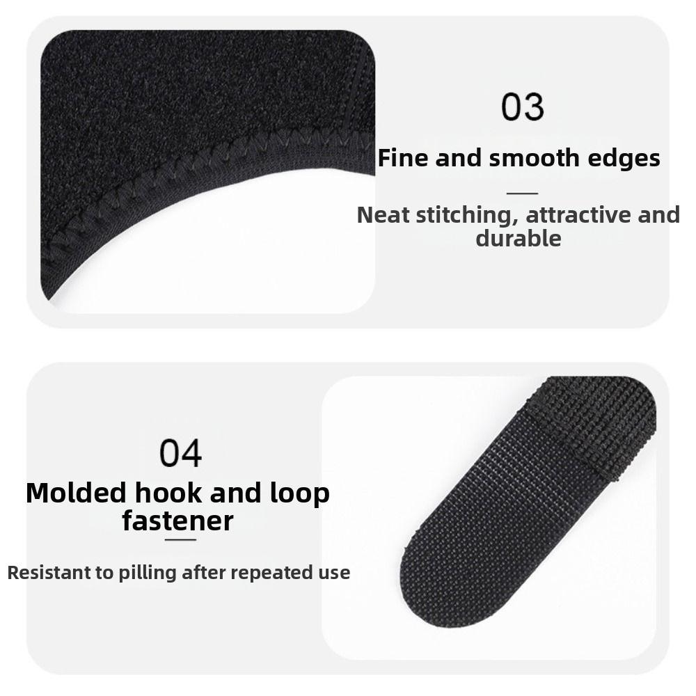 Adjustable Dog Rear Leg Brace Reflective Design Breathable Elbow Protection Cover Anti-Licking with Stabilizers