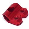 JFG RACING Dirt Bike Brake Line Clamp Aluminum Hose Snap for