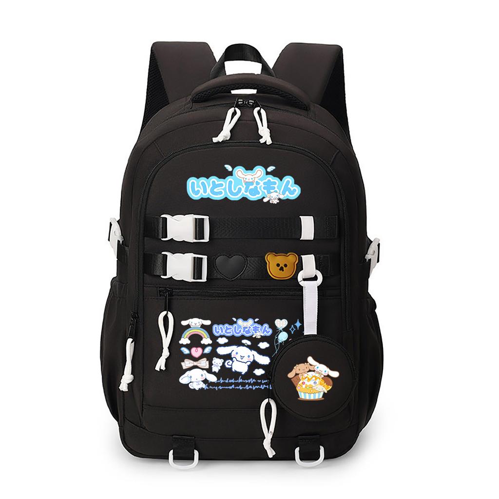 Big-Eared Puppy Cute Small Fresh Backpack High-Value Student Schoolbag Large-Capacity Load Reduction Spine Protection