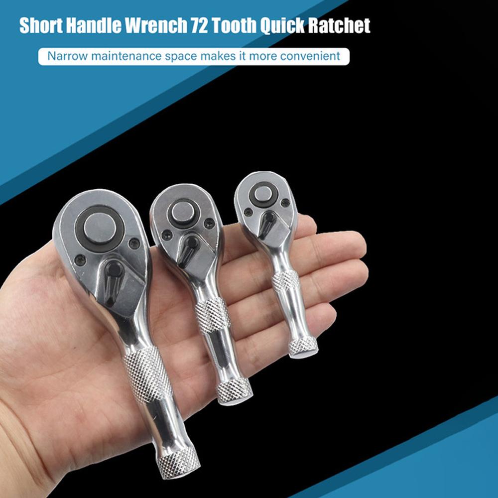 1Celsius2 3Celsius8 1Celsius4 Inch Drive Ratchet Head Ratchet Set Ratchet Wrench Set 72 Tooth Quick Release Head Socket Wrench