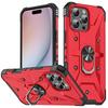 For Apple iPhone 16 15 14 Plus 13 12 Mini 11 Pro X XR XS Max 7 8 Plus SE 2020 2022 Case High Quality Hard PC + TPU Shockproof Rotate Ring Stand Cover