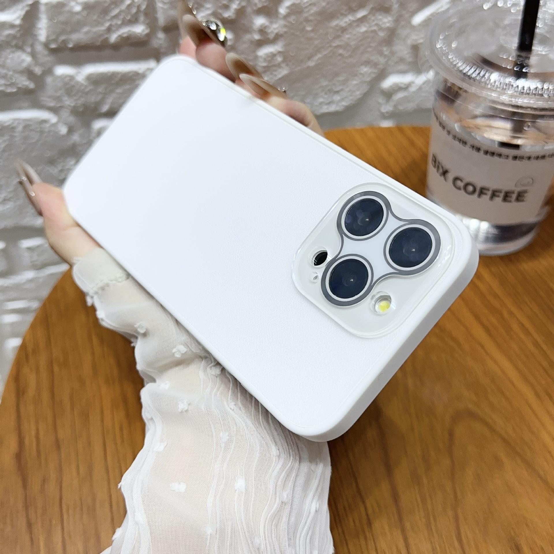 

Compatible with IPhone15Promax, Instantly Transform Into 16 Dynamic Glasses, Apple 14 Phone Case, Lychee Skin Texture 13 Apple 11