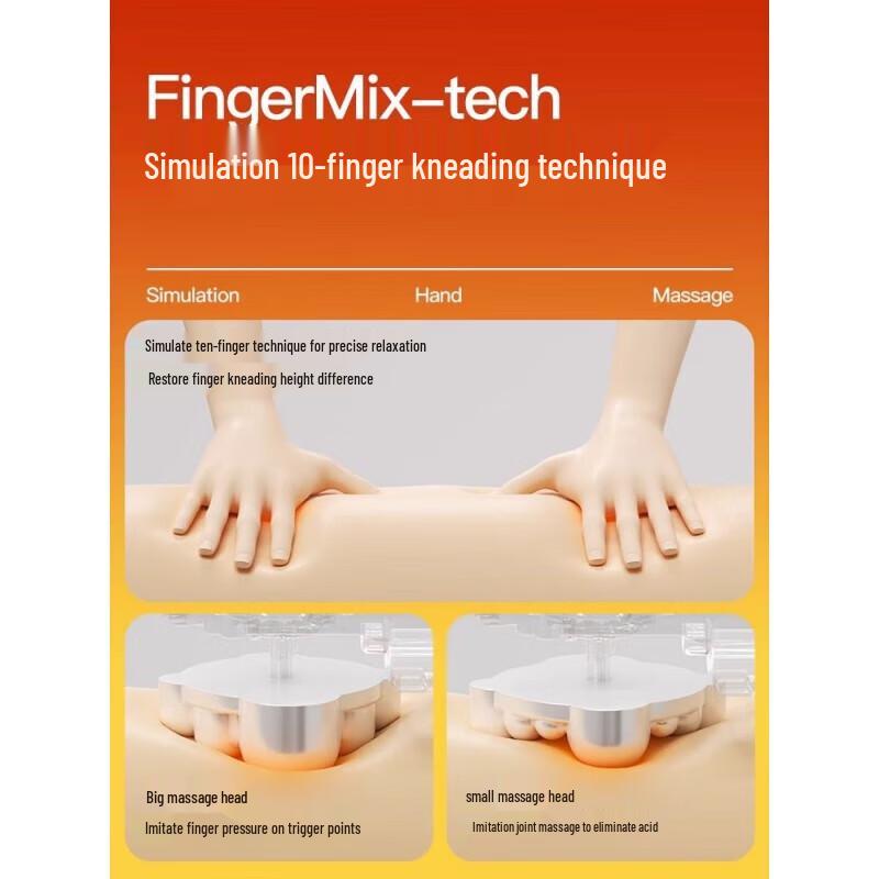 PGG W6 Multi-Function Neck & Back Massage Cushion