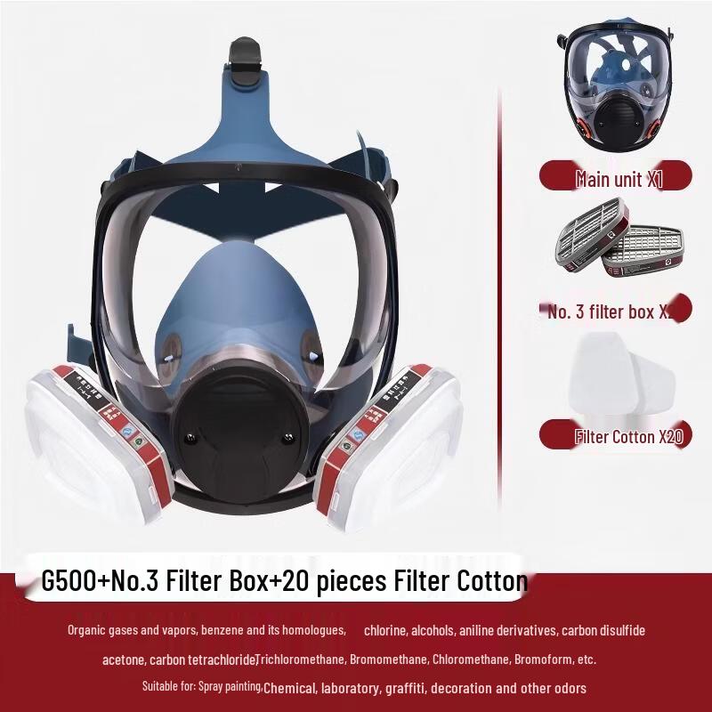 DAXTE Full-Face Respirator Mask