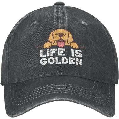 Șepci amuzante Golden Retriever Viața este Golden Retriever Pălării pentru femei Pălării de damă la modă