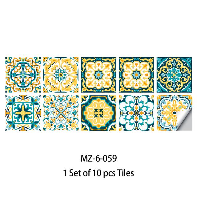 Película adhesiva para azulejos, 28 estilos a elegir, para azulejos/suelo en la cocina, protector contra salpicaduras, papel tapiz artístico para suelo, calcomanías de pared