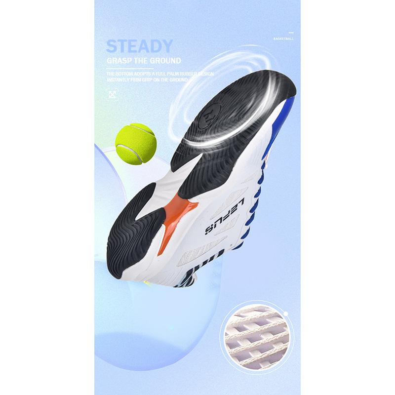LEFUS New Style Badminton Training Competition Sports Shoes for Unisex  Anti Slip Breathable Shoes Indoor Training Tennis Shoes