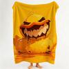 toy E Evil Y Yellow D Duck Throw Flannel Throw Blanket Suitable for Sofa Living Room Bedroom
