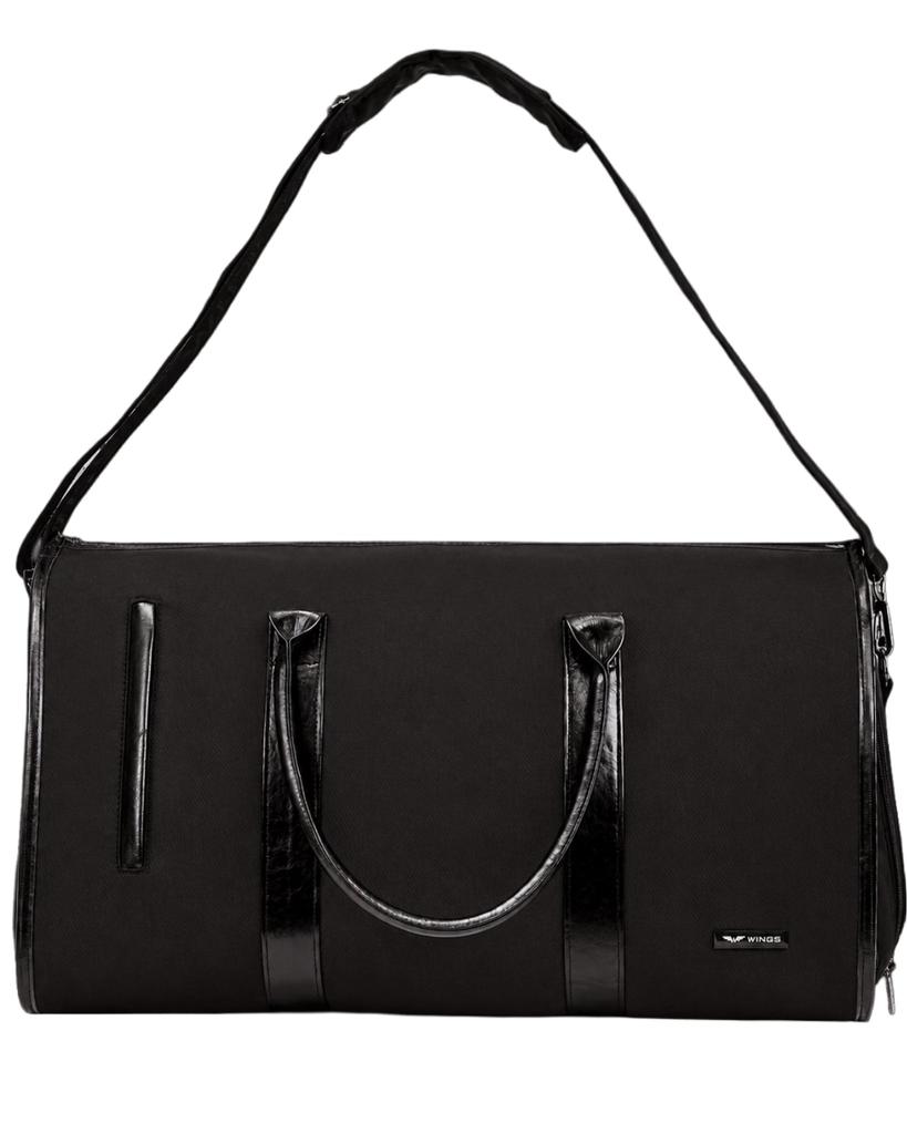 Elegant 2-in-1 Suit Bag Wings Black