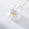 Teamer Claw And Dog Pendant Stainless Steel Necklaces For Woman Man Cute Pet Animal Amulet Minimalist Jewelry Birthday Gne Gifts