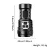 Mini Bright Flashlight Rechargeable Magnetic Clip Small Torch 12 Modes Multi-function Work Light Portable Outdoor Emergency Lamp