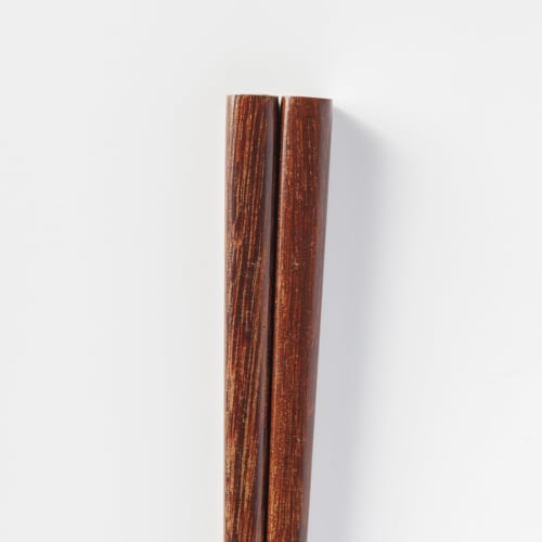 Sunlife "Men's Chopsticks" - Adult Chopsticks, Long and Thick, 23.5cm, Sturdy, Ironwood and Natural Wood, Brown, H-06541
