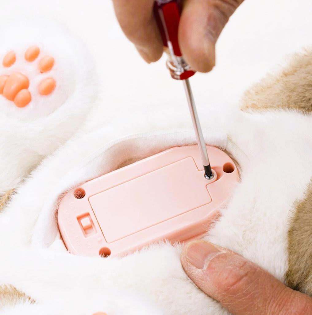 Trend Master Nadade EX Ragdoll-Spielzeug, das quietscht, wenn der realistische Kommunikationsroboter Neko-chan [Stuffed Stroke]