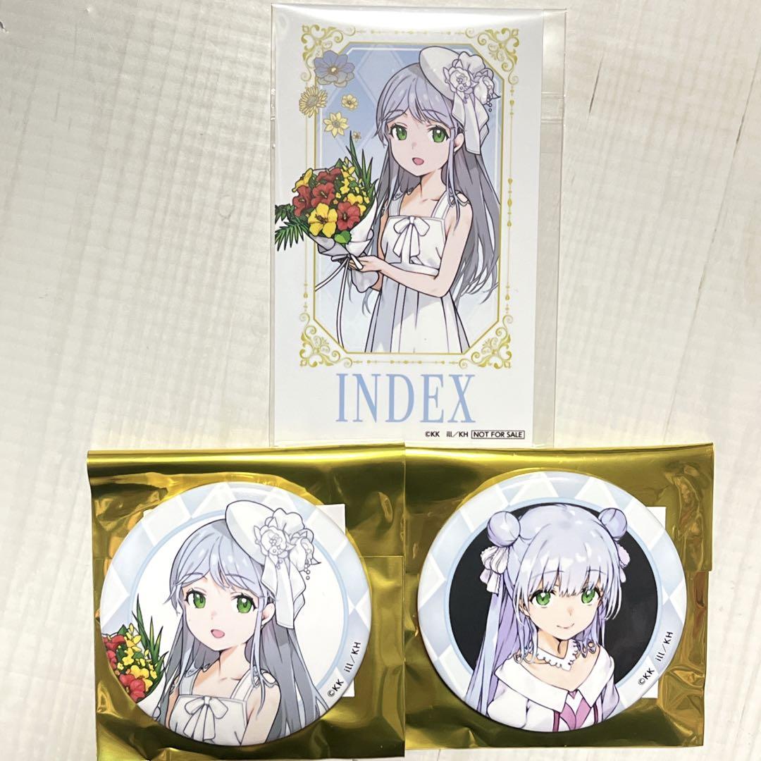 

[USED] Index A Certain Magical Index Can Badge Instax Newly Drawn