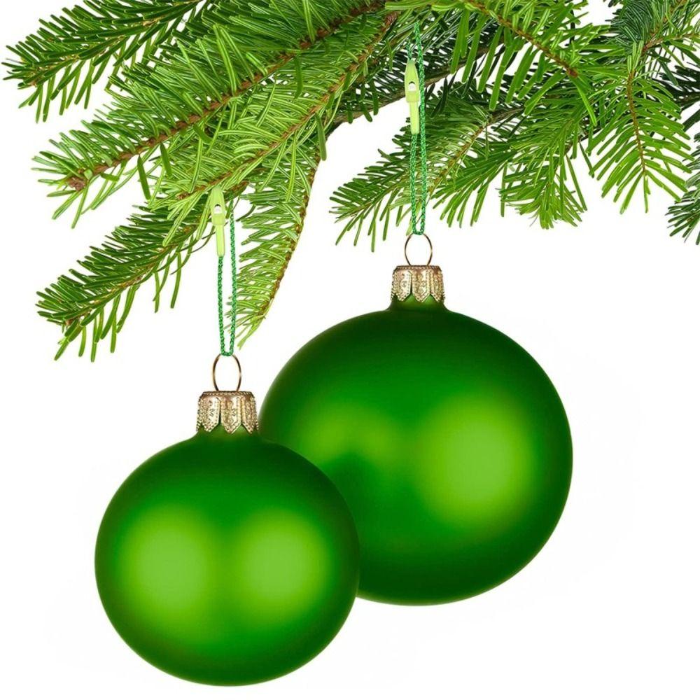 100Pcs/set Polyester Xmas Ball Lanyards Handmade Clothing Tag Rope  Home