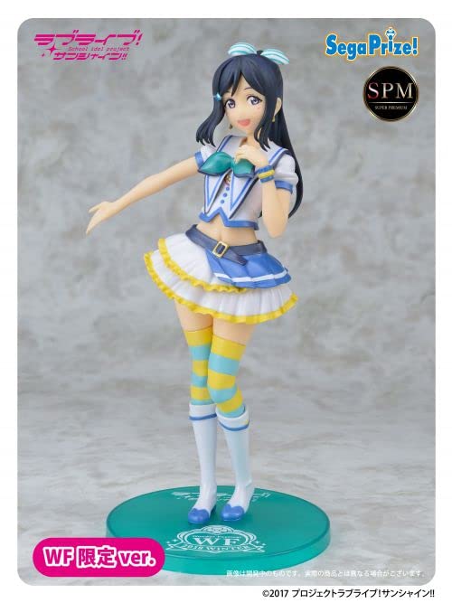 

люблю жить! Солнечный свет !! Супер премиальная фигурка Matsuura Kanan Blue Sky JUMPING HEART WF Limited Ver.