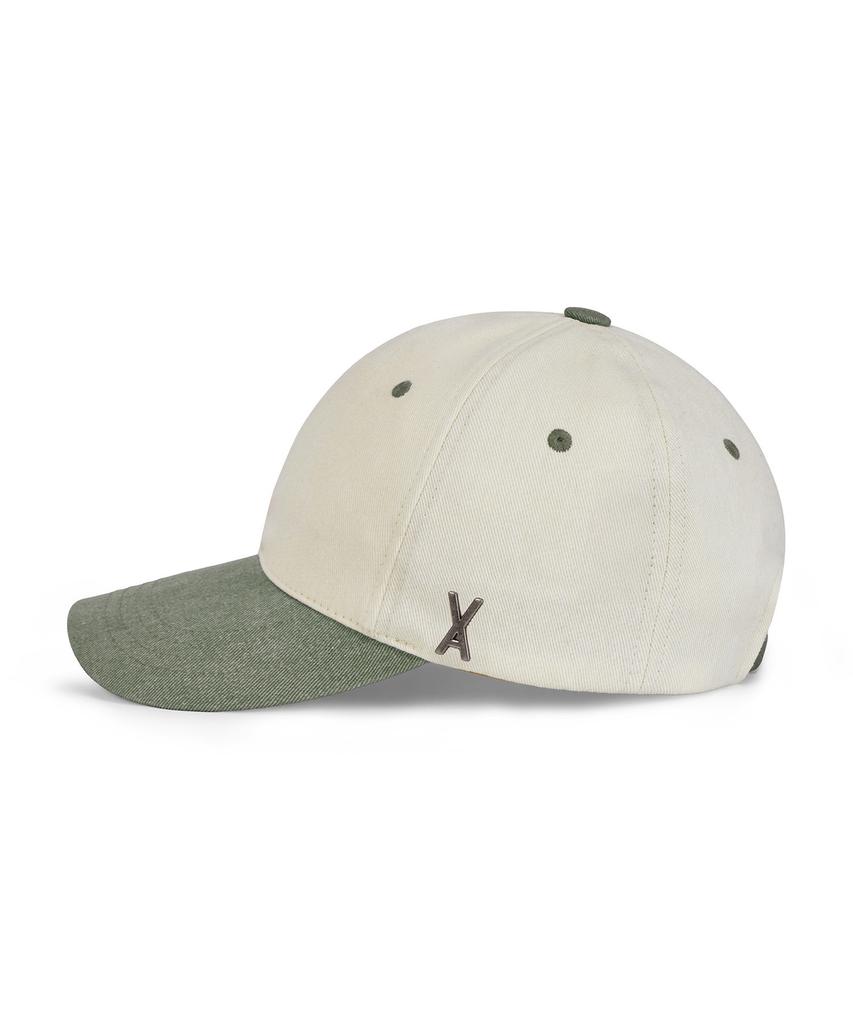 Bajal Va Studded Two-Tone Ball Cap Green