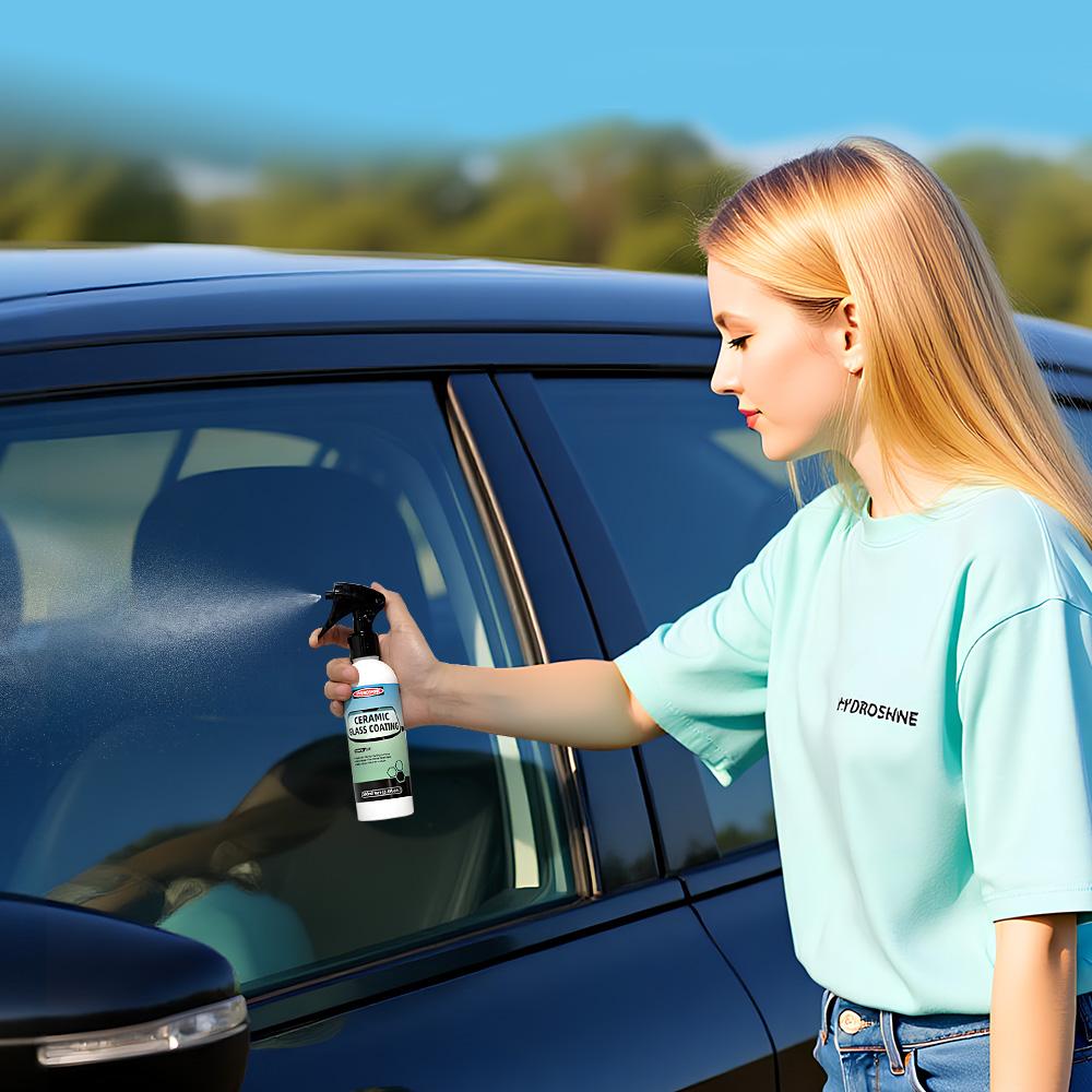Hydroshine Ceramic Glass Coating Anti Rain Water Repellent Spray Hydrophobic Car Chemical Detail