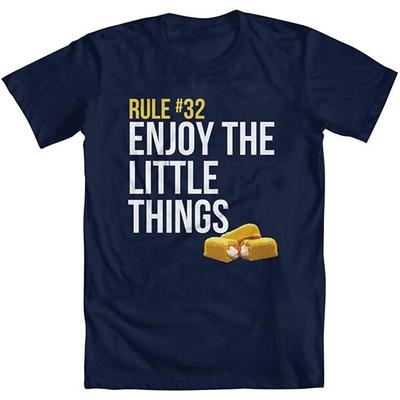 Rule 32 Enjoy The Little Things Like A Twinkie Funny T Shirt