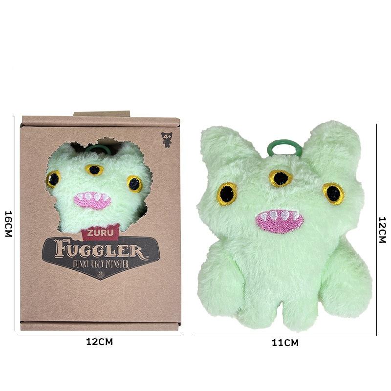 Fuggler Tooth Monster Ugly Cute Funny Baby V3 Series Plush Doll Ornament Bed And Sofa Decoration Children'S Birthday Gift