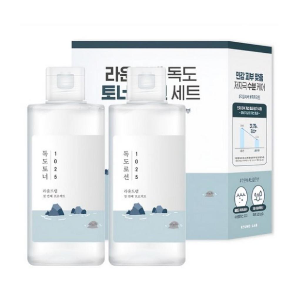 Roundlab Dokdo Toner 200 ml + Lotion 200 ml — Set (1 set)