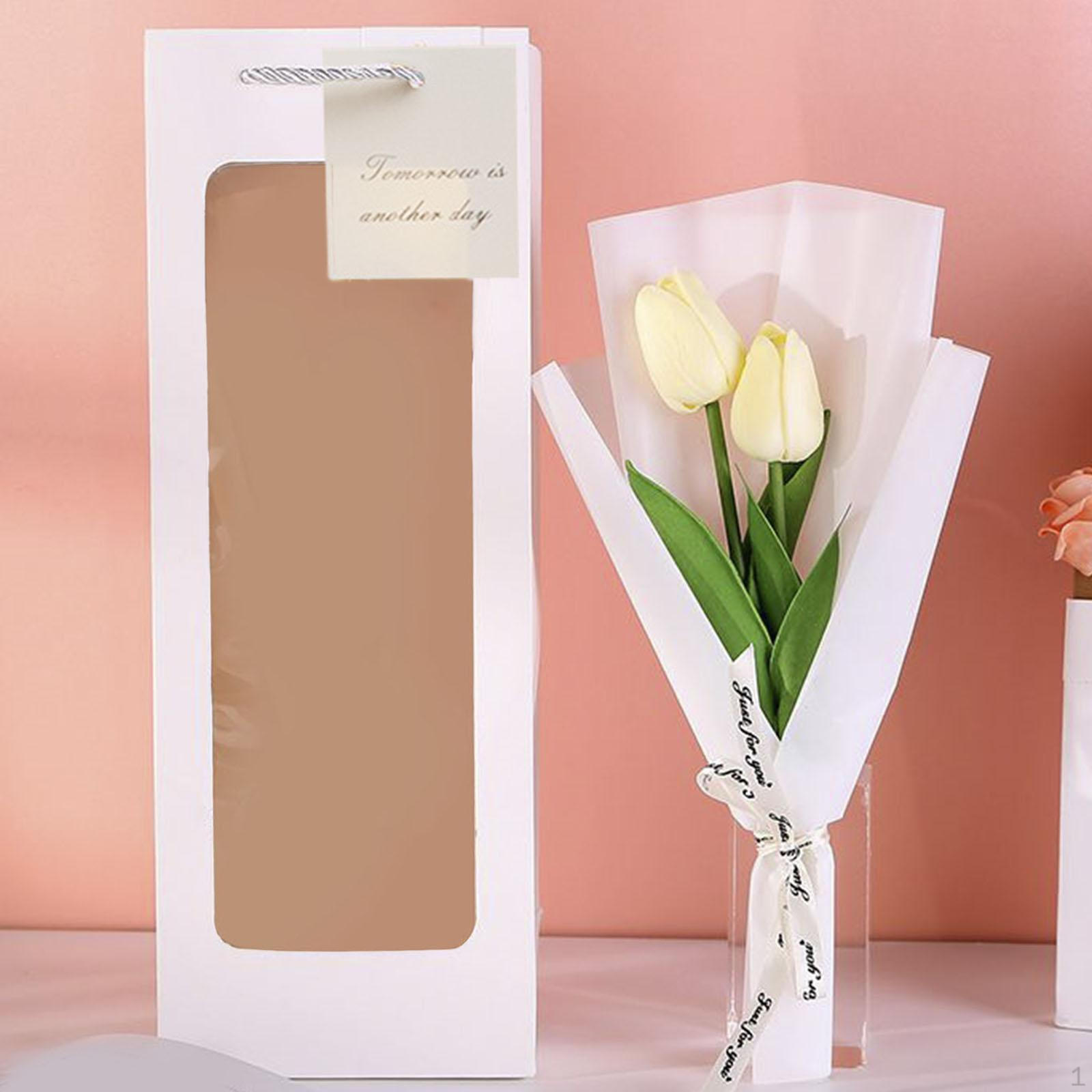 

Искусственный букет ко Дню матери, искусственный тюльпан, цветочная композиция для дома кремовый