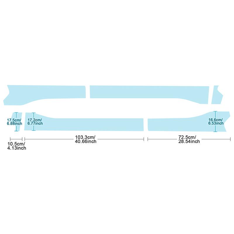 Toyota Rav4 TPU Invisible Paint Protection Film - Scratch-Resistant, Brightening Transparent Cover