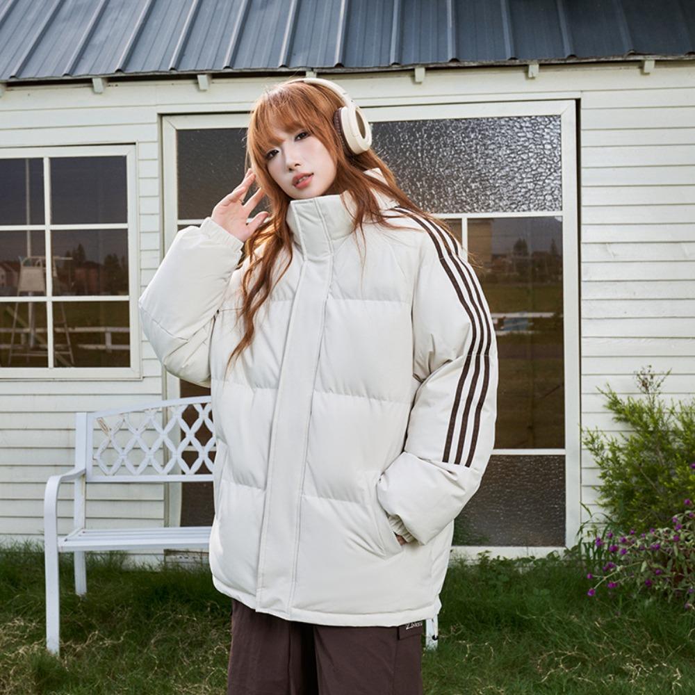 New autumn and winter fashion cotton-padded men's hooded trendy casual cotton-padded clothes