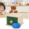 Baby Imbucare Box Children Toys Wooden Coin Ball Box Boys Girls Educational Toys#1