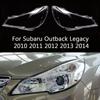 For Subaru Outback Legacy 2010 2011 2012 2013 2014 front Car Headlight Cover Lens Shell Lampcover Lampshade Headlamp housing