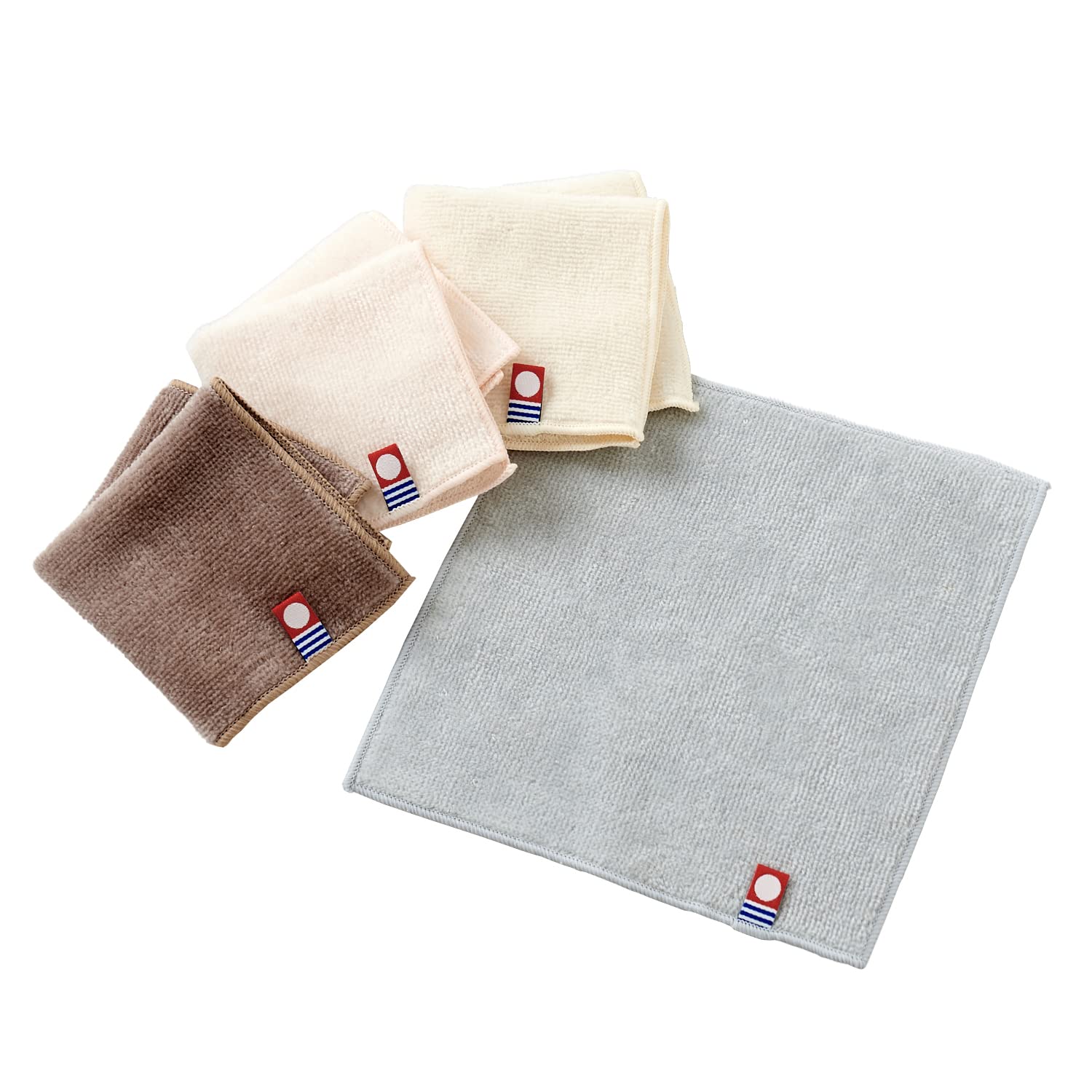 

Imabari Towel Mini Set of Hand Towel Certified Handkerchiefs, 4, 15x15cm, Towels, Handkerchiefs, Handkerchiefs, 100% Cotton, No. 2022-1466