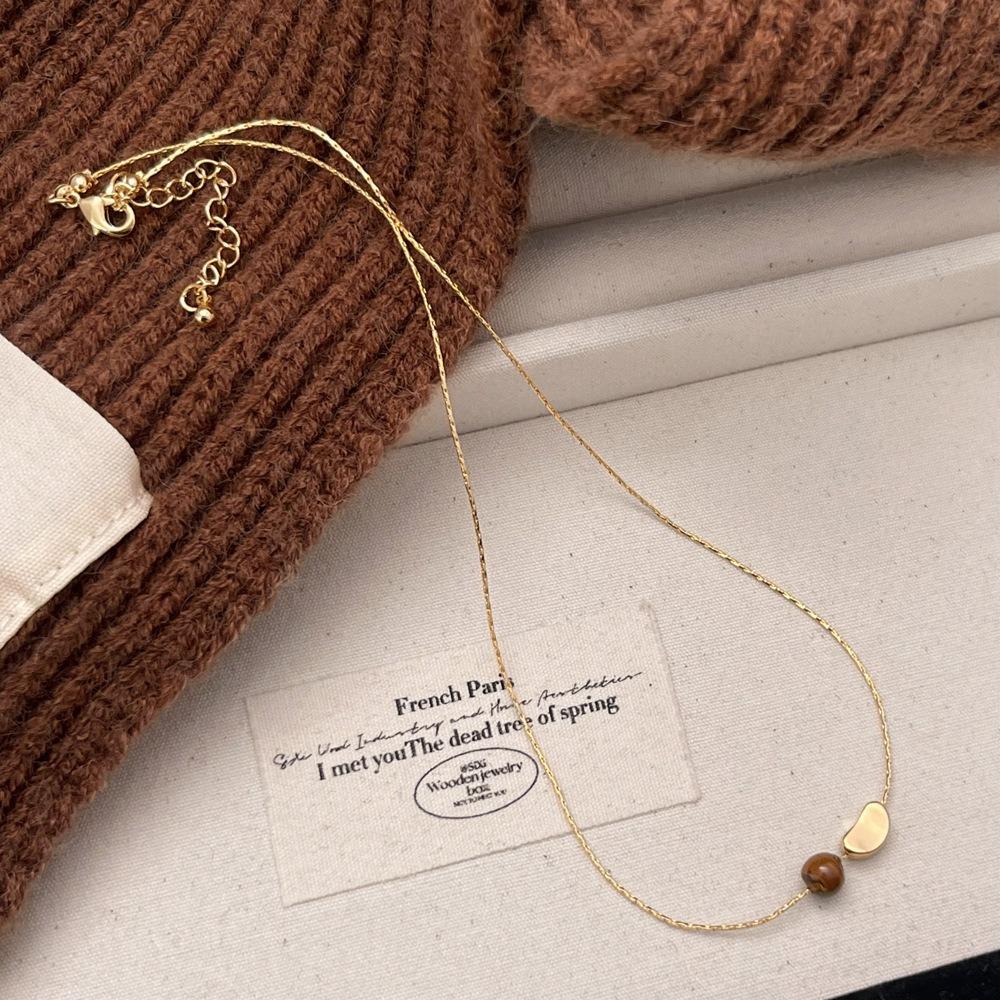 Vintage Chains Necklaces Gold Temperament Clavicle Chain New Stacking Choker  for Women Girl