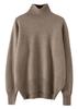 Women's High Neck Wool Sweater: Autumn/Winter Loose, Thick Knit, Versatile Fashion Style