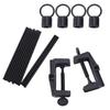 Sturdy Iron Pole Over The Table Rod Stand with Clamps Flower Arch Holder  Wedding Party Decor
