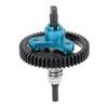 50T Hollow Out Metal Differential Gear Complete Slipper Clutch for Traxxas Slash 2 Wheel Drive 1 10 RC Car Blue
