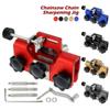 Heads Chain Grinder Chainsaw Sharpeners Jig Chainsaw Sharpener Kit Chainsaw Chain Sharpening
