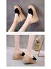 Women's 2019 Korean-Style Summer Platform Wedge Sandals - Thick Sole One-Strap Slippers