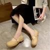 Soft Leather Women's Flat Sole Single Shoes, Summer And Autumn Small Leather Shoes