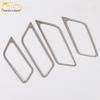 Compatible with 13 Jetta: Stainless Steel Interior Door Handle Trim Ring