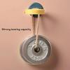 Simple Bathroom Shelf Bathroom Wall Mounted Air Duct Shelf Storage Free Punch Hair Dryer Rack Wall Shelf  Bathroom Accessories