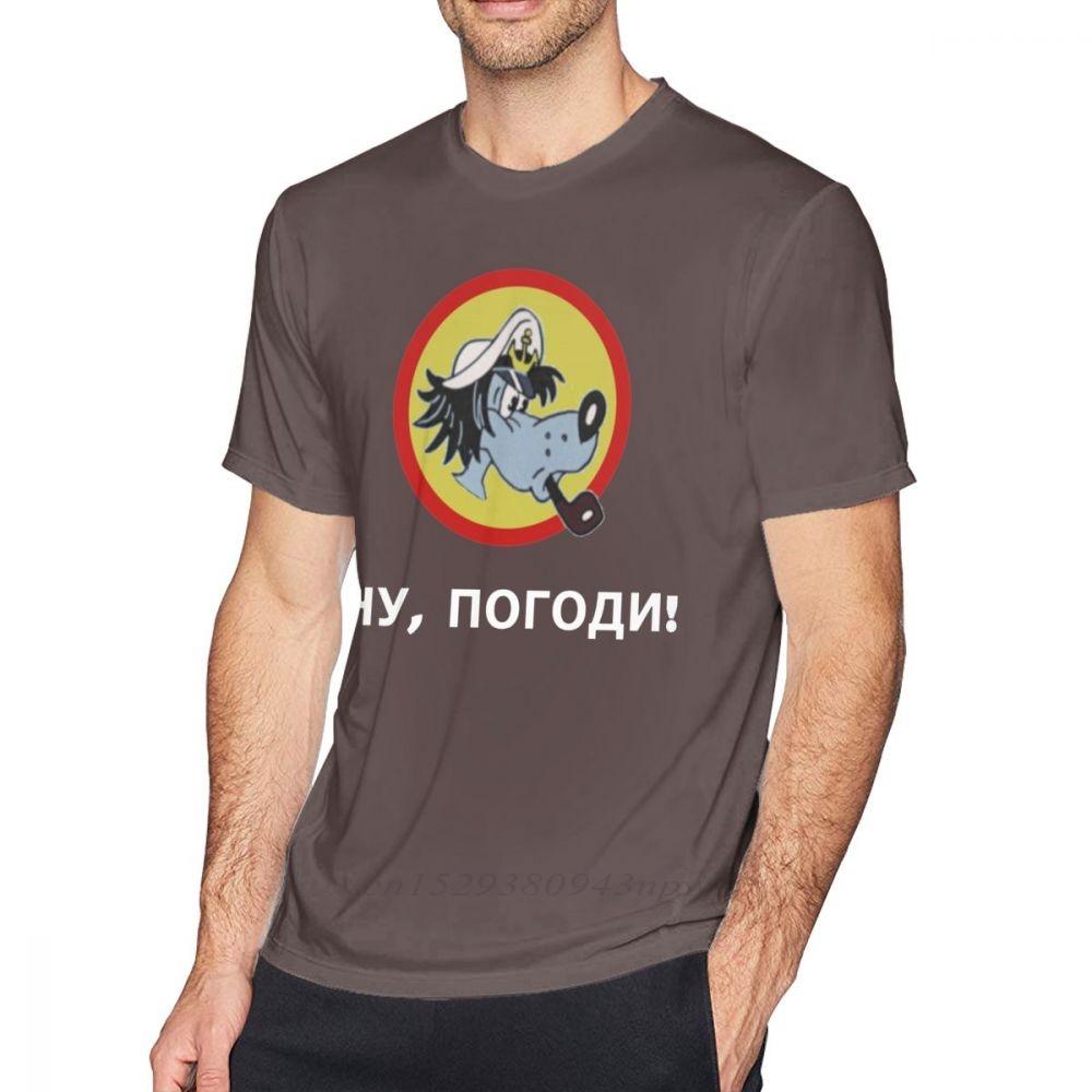 Nu Pogodi T Shirt Nu Pogodi Wolf Tshirt Unisexs 100 Cotton Tee Shirt Printed Short Sleeves Beach Plus Size Fun Tshirt