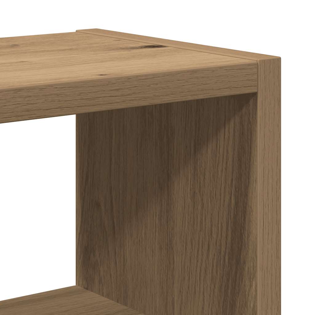 Wall Shelf Artisan Oak 45 x 16 x 45 cm Wood Based Material