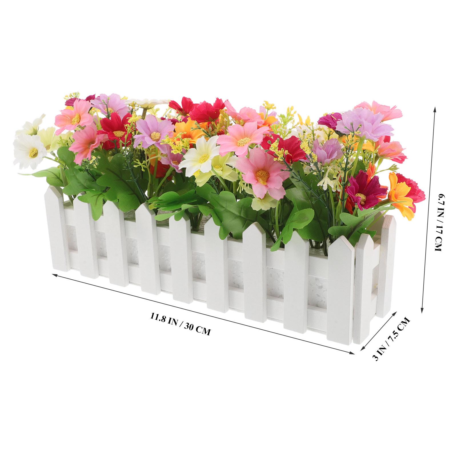 

Highly Realistic Artificial Daisy Flowers for Indoor Outdoor Use Garden Porch Wedding Decoration Fake Flower Vines Mixed Color