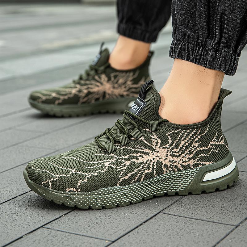 Męskie buty sportowe casual Modne i wygodne buty do biegania na wiosnę i jesień Męskie mokasyny Zapatillas Para Hombre Męskie