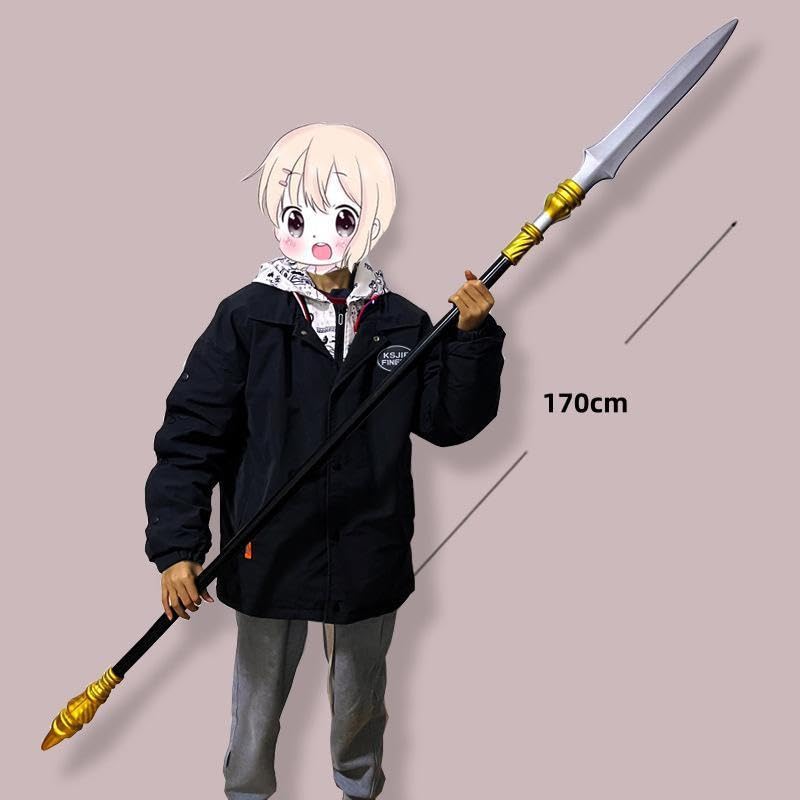 [Nekogamiyama] Romance of the Three Kingdoms General Hero Weapon Zhao Yun Zilong Spear Total Length 170cm  Replica Cosplay Children's Interior
