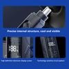Led Portable Display Home Nose Hair Remover Electric Nose Hair Trimmer Usb Charging Safety Face Hair Cleaning Care