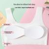 Girls' Seamless Ice Silk Junior Vest - Children's One-Piece Underwear for Students