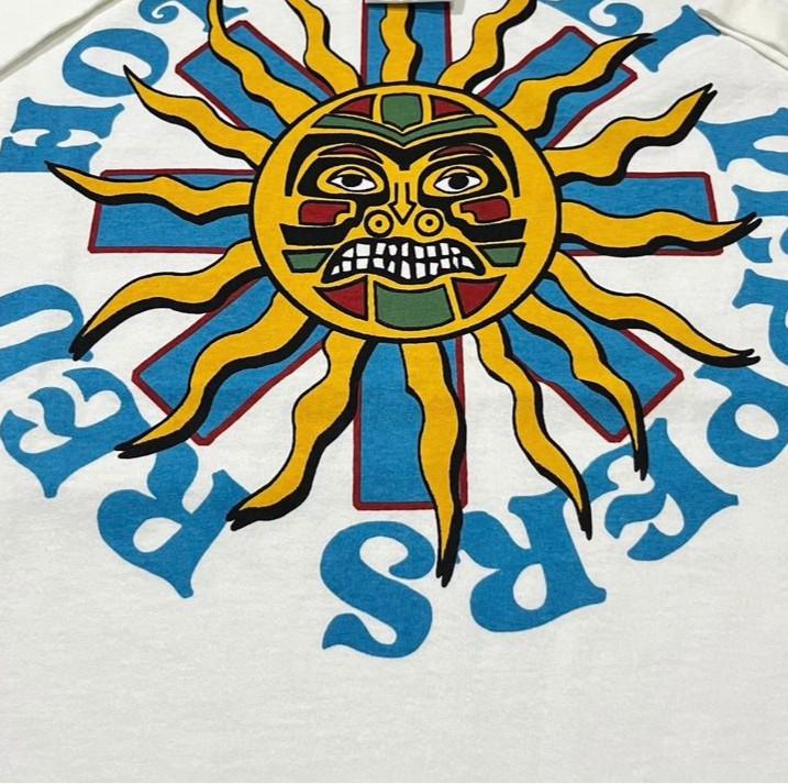 Vintage RED HOT CHILI PEPPERS EROPLANE TOUR 1996 L Single Stitch Shirt REPRINT