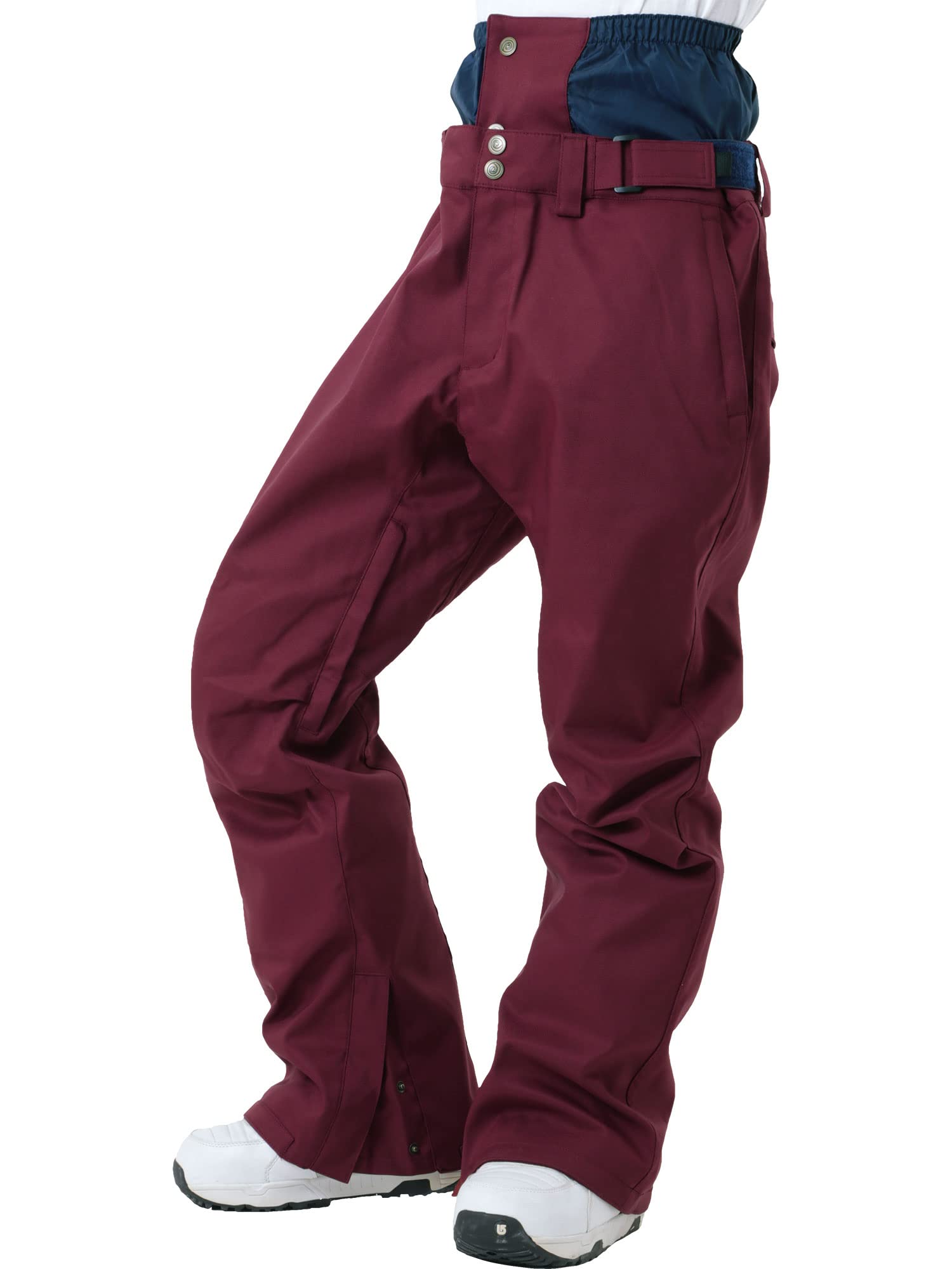 

Nameless Age Size for Men and Snowboard/Ski Pants, XL, Red, Women, age-736ST