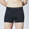 Body Wild Herren 3D Geformte Boxershorts, Frontverschluss, Baumwollmischung, Größe C. Schwarz, BWS851J, Größe L